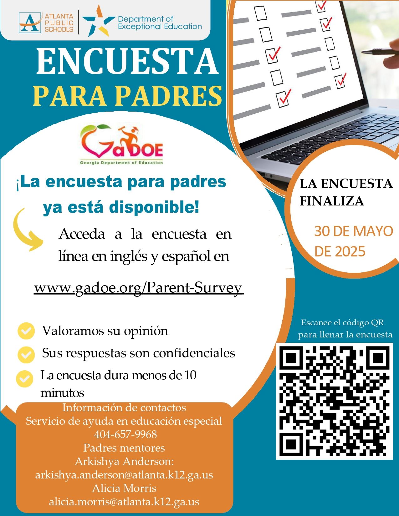  Encuesta para padres